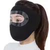 Máscara Térmica 5D Estéreo Outono e Inverno Espinha de Peixe para Mulheres com Alto Aparência, Proteção para os Olhos, Ciclismo à Prova de Vento com Forro de Fleece Espessado