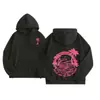 Sudadera con Capucha y Estampado de Palma Gashik Transfronteriza de 250g para Mujeres, Niñas, Adolescentes, Sudadera, Estilo Preppy, Corte Holgado