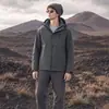 Mismo estilo que la chaqueta de oxígeno de cierta marca, chaqueta exterior de una sola capa, repelente al agua, cortavientos, transpirable, chaqueta de otoño, ropa de montañismo, estampado, logo estampado