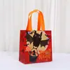 Bolsa No Tejida Impresa de Halloween Bolsa de Regalo para Fiesta Caricatura Bolsa de Empaque Portátil Bolsa de Compras para Centro Comercial Bolsa de Compras al por Mayor