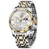 Reloj de Marca OLEVS Reloj de Cuarzo Cronógrafo Deportivo Multifuncional Reloj para Niños Reloj para Hombre Reloj para Hombre