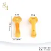 Pingente Ruyi Banhado a Ouro Atacado com Esmalte Colorido Estilo Retro Chinês Ornamento de Caractere da Sorte, Acessório Versátil para Pendurar Ruyi Pequena Joia
