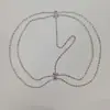 Cadena para el cabello con diamantes de imitación de comercio exterior europeo y americano, cadena para la frente con temperamento, cadena para la frente de estilo étnico multicapa simple