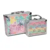Caja de Almacenamiento de Juguete de Maquillaje Personalizada para Niños del Fabricante, Suministros de Brochas de Maquillaje para Arte, Caja de Maquillaje Mini Portátil con Logo