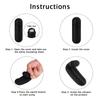 Luva de Dedo Dança do Dedo Feiticeira para Lamber e Estimulação, Luva de Dedo Vibratória de Silicone Usável para Provocação e Massagem de Casais, Atacado