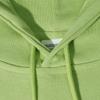 Suéter con capucha de algodón peinado pesado color verde aguacate de otoño con forro polar Sudadera verde matcha para mujer Sudadera verde claro Primavera y Otoño