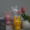 Luz de Noche Enchufable para Dormir, Luz de Atmósfera Linda LED, Lámpara de Mesita de Noche, Luz de Noche con Protección Ocular, Interruptor de Botón