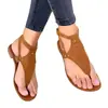 Comercio Exterior Transfronterizo Verano 2026 Nuevas Chanclas Planas Casuales para Mujer Talla Grande Sandalias de Playa Ligeras y Cómodas