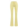 A Versão de Primavera e Verão é Muito Estilosa ~ Calças Flare Soltas de Cintura Baixa Slim Fit Estilo Americano para Mulheres, Calças de Moletom Flare Emagrecedoras de Comprimento Total