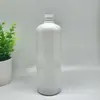 500ml Hombro Redondo Champú para Mascotas Gel de Ducha Loción Corporal Tapa de Champiñón Tapa de Tirar Tapa de Tirar a Mano Botella de Plástico 24/410