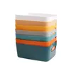 Caja de Almacenamiento Miscelánea para Oficina, Organizador de Cosméticos de Escritorio, Caja de Almacenamiento para Cocina, Cesta para Guardar Snacks en Casa, Estilo Japonés
