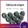 Cabeça de moagem de fibra verde com cabo de cabeça de moagem de nylon cabeça de moagem de desenho almofada de limpeza cabeça de moagem acessórios para máquina de moagem