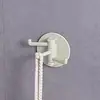 Gancho Giratório Sem Costura Três Ganchos Gancho Forte para Toalha Azulejo de Banheiro Sem Furo Adesivo 3 Ramificações Gancho 3 Garras