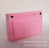 Bolsa de transporte interior de fieltro para maquillaje, personalizada, de producción en fábrica, para mujer, bolsa de almacenamiento, neceser para cosméticos, logotipo personalizado