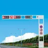 Fabricante de postes de monitoramento atacado postes cilíndricos redondos de 6,8m para estradas, postes para semáforos de rodovia, postes octogonais de semáforo LED