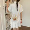 Bolso Pequeño Cuadrado Nuevo Estilo Coreano de Nicho para Mujer Verano 2026, Bolso de Hombro Cruzado Moderno, Sencillo y Elegante, Bolso de Mano Lindo