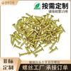 Tornillos Autorroscantes Phillips Avellanados con Punta de Taladro, Clavos Autorroscantes Pequeños de Cabeza Plana, Recubrimiento de Cobre, Alta Resistencia, Rosca Electrónica, Grado 8.8