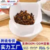 Olla Caliente Doméstica de Cuatro Esquinas de Plástico Blanco PP Plato para Salsas Restaurante de Olla Caliente Plato Pequeño para Salsas de Snacks