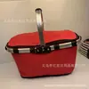 Cesta de piquenique em estoque bolsa de gelo para exterior bolsa dobrável de conservação de calor cesta de compras portátil almoço fast food para levar conservação de calor