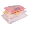 Bolsa Vertical con Cierre Frosted de CPE para Empaque de Ropa Interior y Ropa, Bolsa Transparente con Cierre Autoadhesivo, Se Puede Imprimir con Logo, Engrosada
