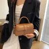 Bolso cuadrado pequeño y moderno para mujer, estilo coreano, bandolera de lujo, ligero y elegante, 2024