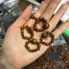 Montaña Longhu Ritual Tabú de Azufaifo Rayo Anillo de Madera de Azufaifo Colgante Protector Collar de Fortuna Taoísta Tallado Hecho a Mano Natural