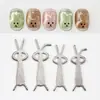 Herramienta de Manicura Nueva Transfronteriza Full Beauty Tenedor de Hierro Imán para Ojo de Gato Francés Herramienta Auxiliar