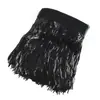 En stock 20cm hoja lentejuela fleco de borlas encaje accesorio de decoración de cortina para actuación en escenario DIY encaje
