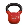 Kettlebell de ferro fundido para fitness, kettlebell sólido de ferro fundido com acabamento assado, antiderrapante e resistente ao desgaste, adequado para uso doméstico como haltere de levantamento