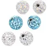 Acessórios para Joias Perfurantes de Fornecimento Transfronteiriço, Bolas de Diamante Shamballa para Enrolar Fio, Contas de Diamante de Argila, Contas para Acessórios de Joias