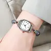 Nuevo Reloj Pulsera con Cuentas para Mujer Estilo Ins Cool Nicho Simple Estudiante de Secundaria Reloj de Cuarzo para Mujer Pequeño y Exquisito