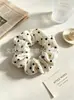 Gomas para el pelo de color sólido retro estilo francés, Scrunchies grandes estilo coreano, Gomas para el pelo de alta elasticidad, Suministro al por mayor, Ventas directas del fabricante