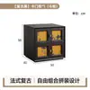 Gabinete modular de combinación de gabinete con cajones Xiangyunsha estilo medieval, mueble de TV estilo chino nuevo, mesita de noche, gabinete Carmen retro clásico