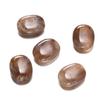 Cuentas de barril con forma de acrílico, cuentas redondas planas de imitación de jade, cuentas de piedra, accesorios de material de cuentas de bricolaje hechos a mano, venta al por mayor