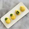 Xyt30g50 gramos de durián piña piña fresa cacahuete aguacate durazno cacahuete molde para pastel de luna pastel de frijol mungo