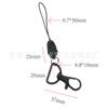 En stock fabricantes al por mayor 20 colgante de cincha accesorios de cordón hebilla de perro de aleación de zinc hebilla de metal hebilla de gancho hebilla de rayo