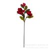 3 cabeças de Flor de Magnólia artificial feel foam Magnólia flor falsa decoração de casa arranjo de flores display de casamento fabricantes vendas