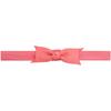 Diadema de Cuero para Niñas con Lazo de Dos Puntas Elástico de Color Sólido de 7 cm, Accesorios para el Cabello, Diadema de Lazo, Corbata de Lazo