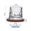 Vaso Giratorio Creativo con Base, Vaso de Whiskey Pintado a Mano Artificial, Vaso de Vino para Descompresión de Bar, Vaso Giratorio al por Mayor