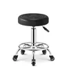 Silla de Peluquería para Barbería, Silla de Salón, Silla de Aseo, Silla para Cortar el Cabello, Ajustable y Giratoria, Reposabrazos de Acero Inoxidable, Silla de Peluquería Grande