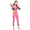 Traje de buceo de verano para niños y niñas, de manga larga, de una pieza, para exteriores, con protección solar y secado rápido.