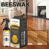 Jaysuing Cera de Abejas Spray Pulidor de Madera Cuidado para Pulir Muebles Pisos Cuidado Renovación de Arañazos