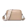 Bolso Cuadrado Pequeño Casual de Moda 2026 para Mujer Denk de Cuero Genuino Transfronterizo Bolso Cruzado de Hombro de Piel de Vaca de Primera Capa Bolsos
