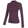 Top Deportivo Cruzado de Pilates para Mujer, Manga Larga, Estilo Otoño e Invierno, Cuello Alto, Cremallera, Adelgazante