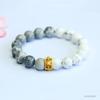 Pulseira Turquesa Branca Guan Yu Pulseira Pedra Mapa Joias Personalizadas Transmissão Ao Vivo Venda Quente Atacado Dropshipping S5020909