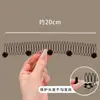 Pente de Cabelo Infantil de Verão com Desenho para a Parte de Trás da Cabeça, Acessório de Cabelo Estável e Não Danifica os Fios