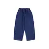 Pantalones de trabajo para niños AnGu YuanBao 2026 nuevo modelo de otoño pantalones largos deportivos para exteriores para niñas y niños pequeños pantalones de pierna recta
