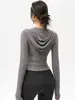 Nuevo Conjunto de Yoga para Mujer: Top de Entrenamiento de Running, Deportes, Tenis, Pilates de Gama Alta, Ropa de Fitness, Pantalones de Tiburón de Manga Larga
