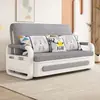 Sofá Cama Doble Plegable Modelo Nuevo 2026 para Sala de Estar y Balcón, Cama Extensible Multifuncional Individual/Doble para Apartamentos Pequeños