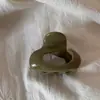 Pinza Grande para el Cabello de Alta Calidad Estilo Coreano con Acabado Brillante para Mujeres, Adecuada para Peinados Recogidos, Pinza de Tiburón Accesorio para el Cabello